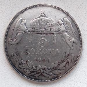 5 крон 1900 г. Серебро (2).jpg